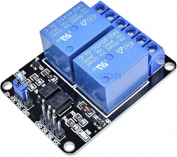 2 Channel 5V Relay Module - Image 2