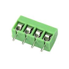 Green Screw Terminal Connector 4 pin